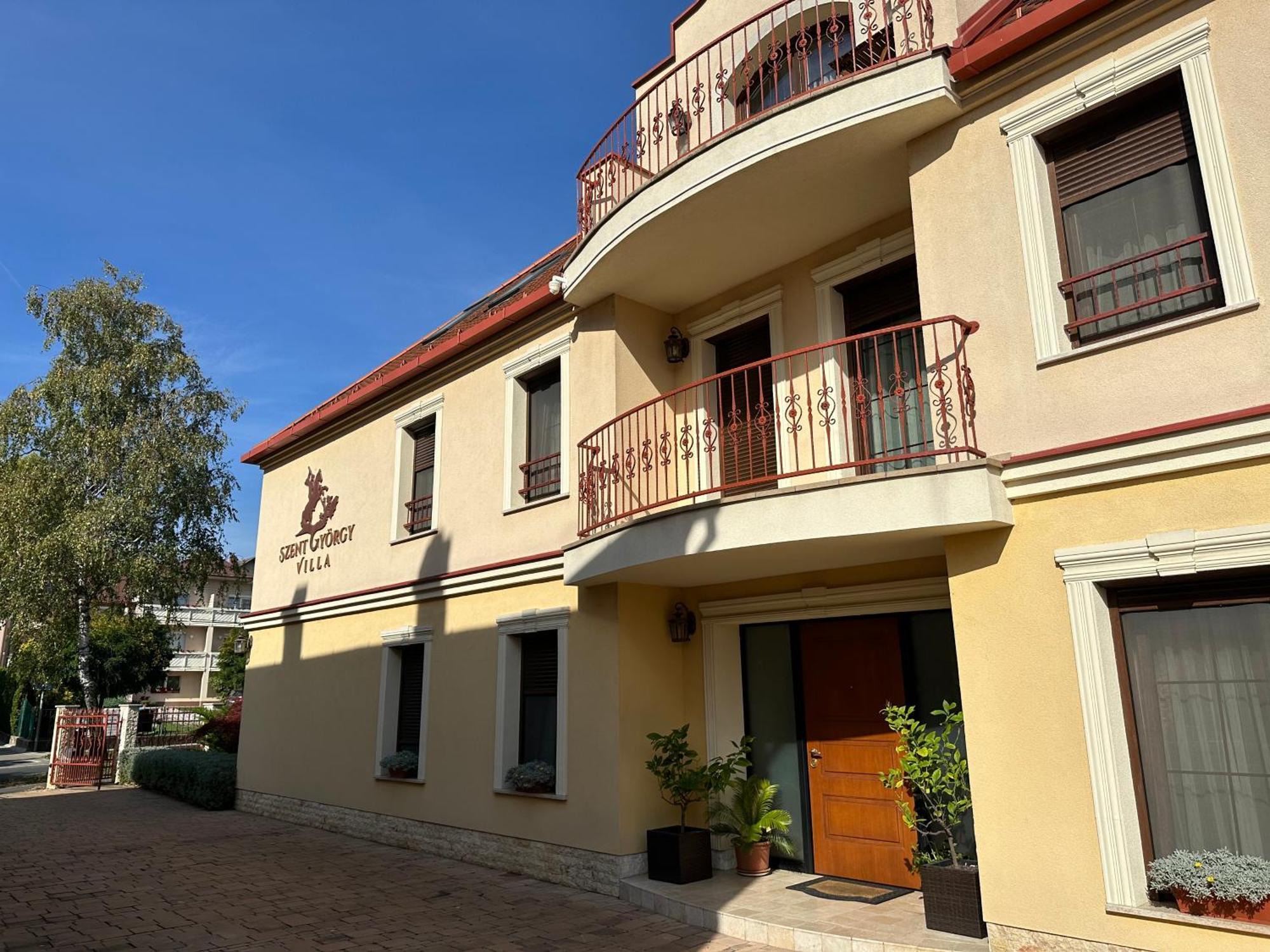 Szent György Villa Apartmanház Hévíz Exterior foto
